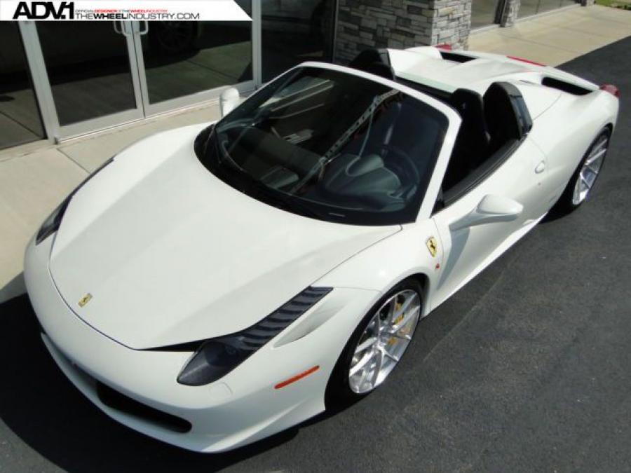  Ferrari 458 Italia on ADV.1 Wheels (ADV50MV1SL) 2015 года  (фото 14 из 16)